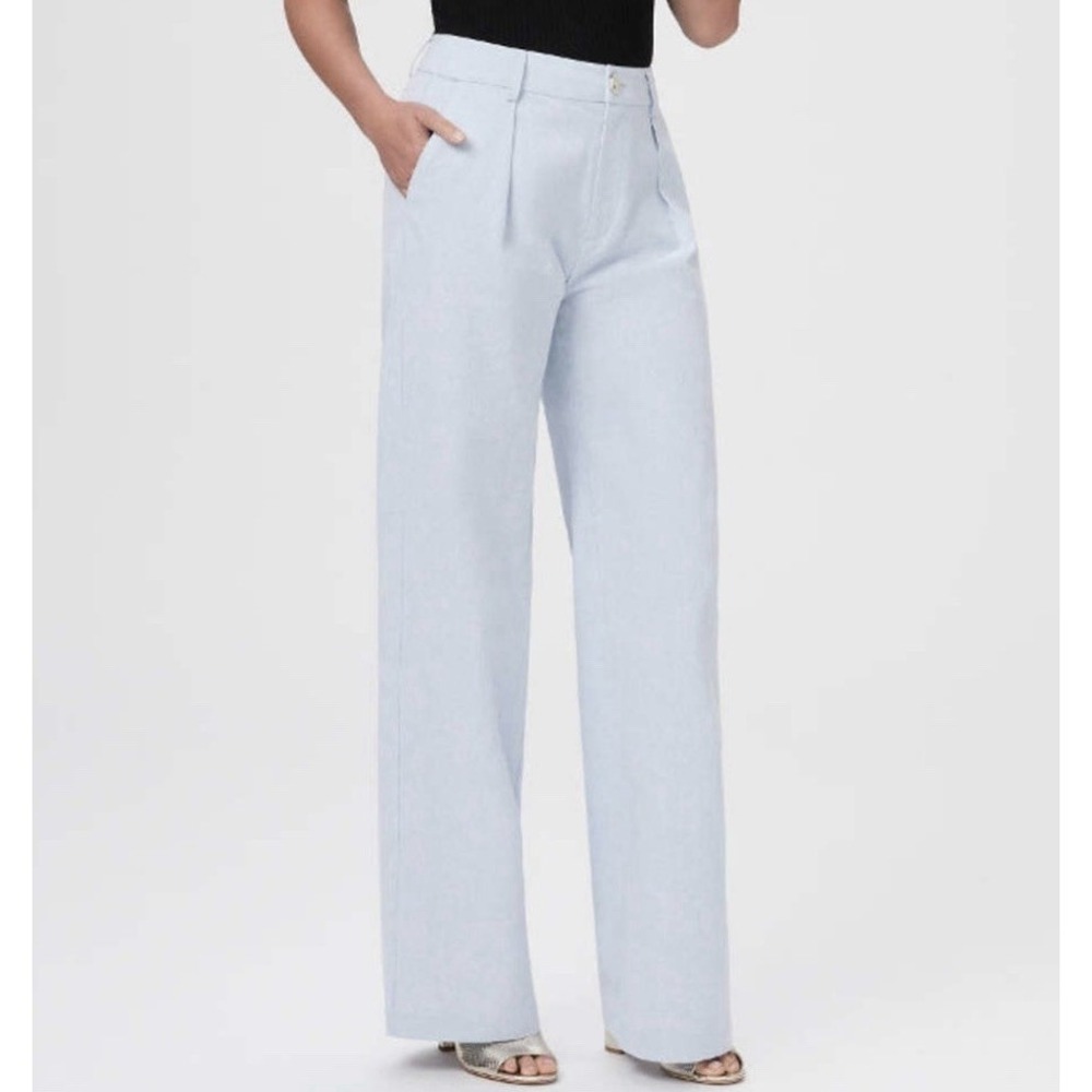 Paige NWT Dallas Cotton Pants Light Blue Size 2